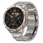 KOSPET Tank T3 Ultra 2 Plata Edición Especial 1,43 pulgadas AMOLED GPS 5 días +170 deportes 5ATM IP69K Smartwatch