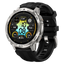 Kospet Tank T4C Plata con correa negra Pantalla AMOLED 1,5 Pulgadas Resistencia de 5 ATM - Reloj Inteligente