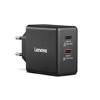 Cargador Universal Lenovo Usb-c 65w Portatil, Smartphone. Dos Puertos Usb-c