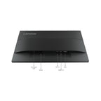 Monitor 24" Dp Hdmi Vga Lenovo E24-40 Fhd 100hz Regulable En Altura Pivotante Con Altavoces