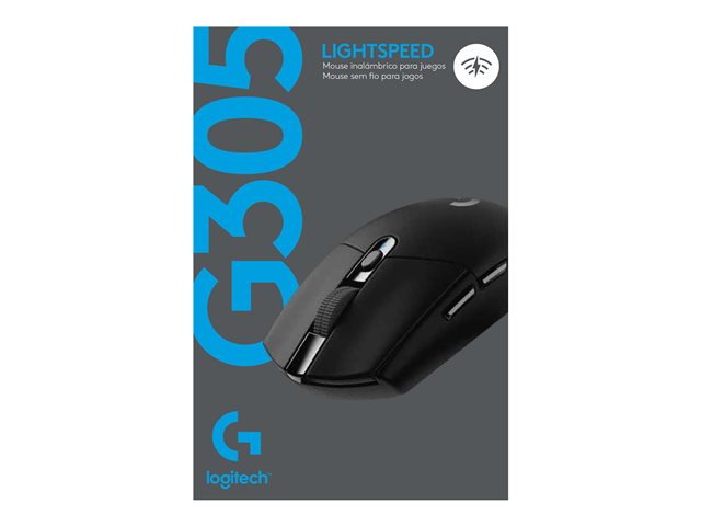 Mouse Raton Logitech G305 Gaming Negro