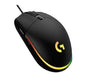 Mouse Raton Logitech G102 Lightsync Negro