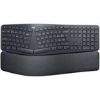 Teclado Logitech Ergo K860 Ergonomico Bluetooth & Wireless Grafito