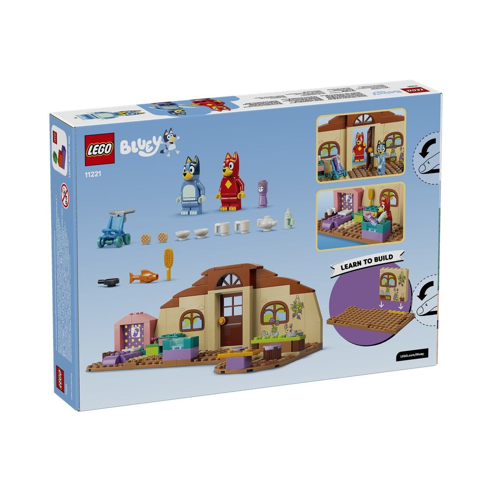 Lego bluey - escuela con rusty y bluey