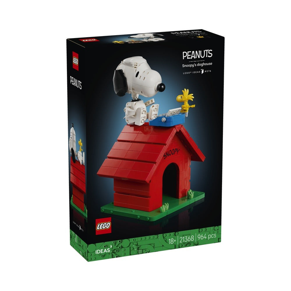 Lego ideas - peanuts: la caseta de snoopy