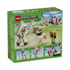 Lego minecraft - ataque del jinete avícola en el desierto