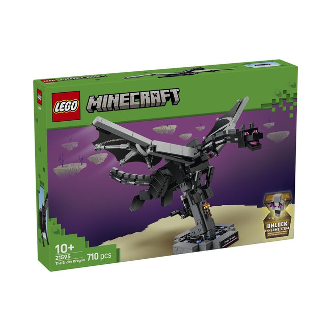 Lego minecraft - el dragón ender Hover Image