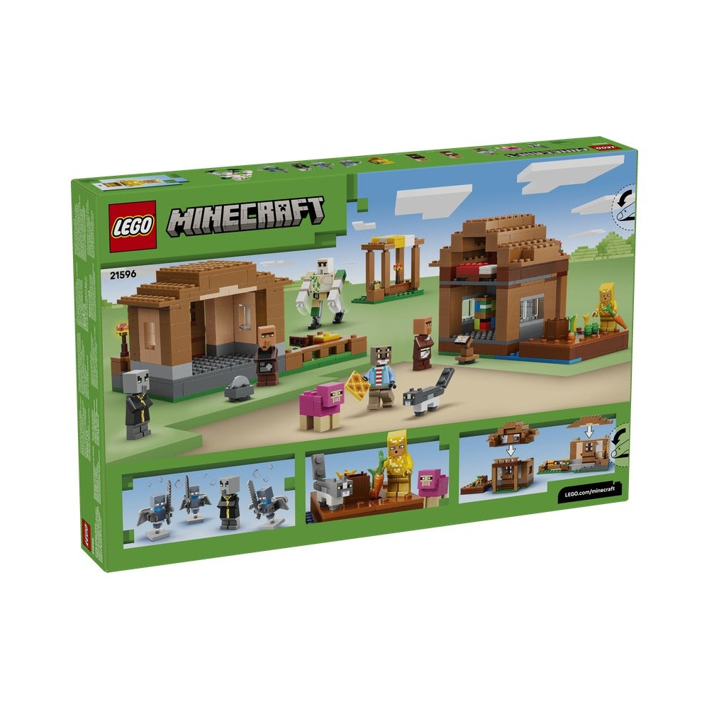 Lego minecraft - ataque del evocador a la aldea