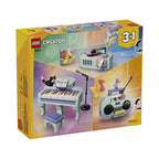 Lego creator 3 en 1 - piano musical decorativo con gato