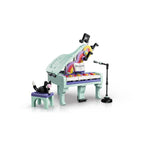 Lego creator 3 en 1 - piano musical decorativo con gato