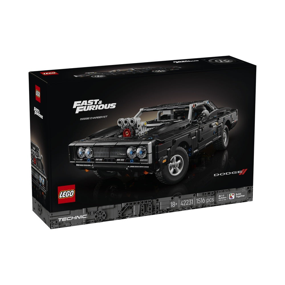 Lego technic - coche dodge charger r/t de fast and furious