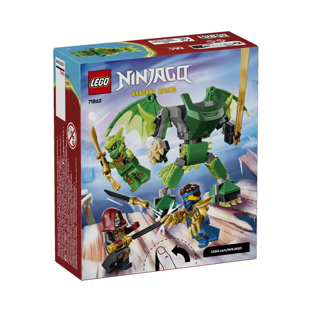 Lego ninjago - pack de combate: meca dragón de lloyd