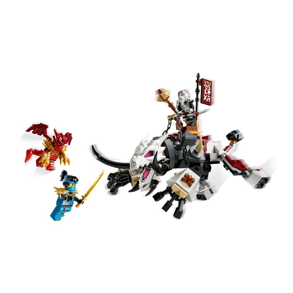 Lego ninjago - zilvar y bestia dragón grimtak