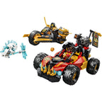 Lego ninjago - vehículos combinables de kai y cole