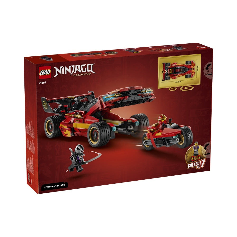 Lego ninjago - deportivo ninja x-1: 15 aniversario