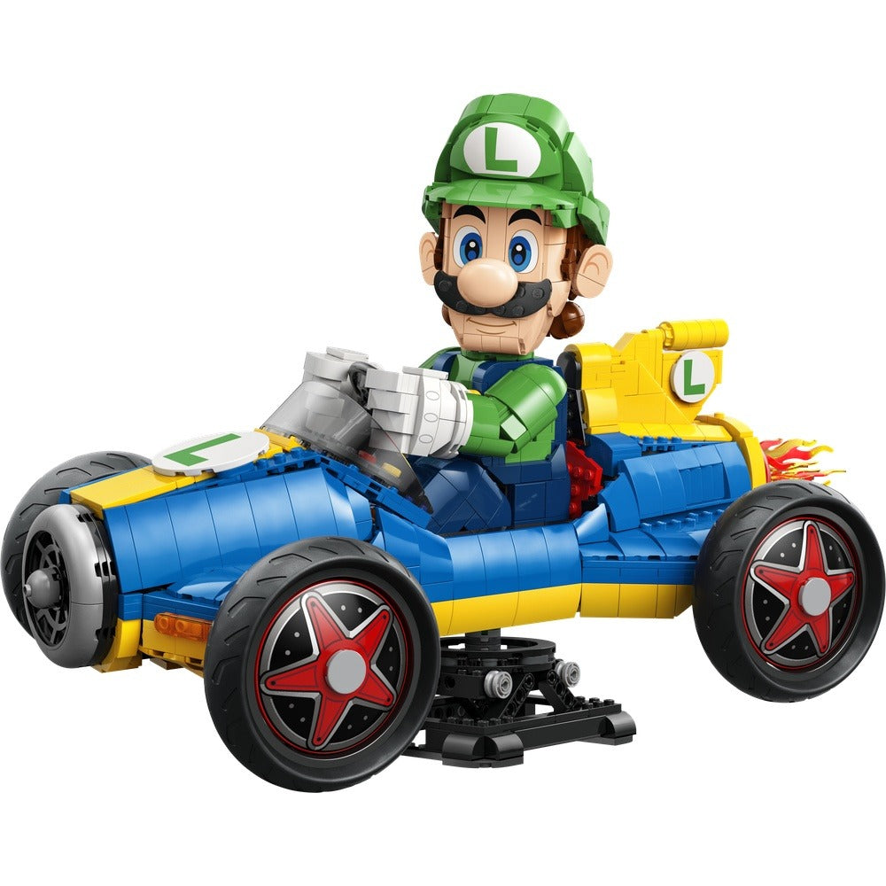 Lego super mario - mario kart: luigi y mach 8