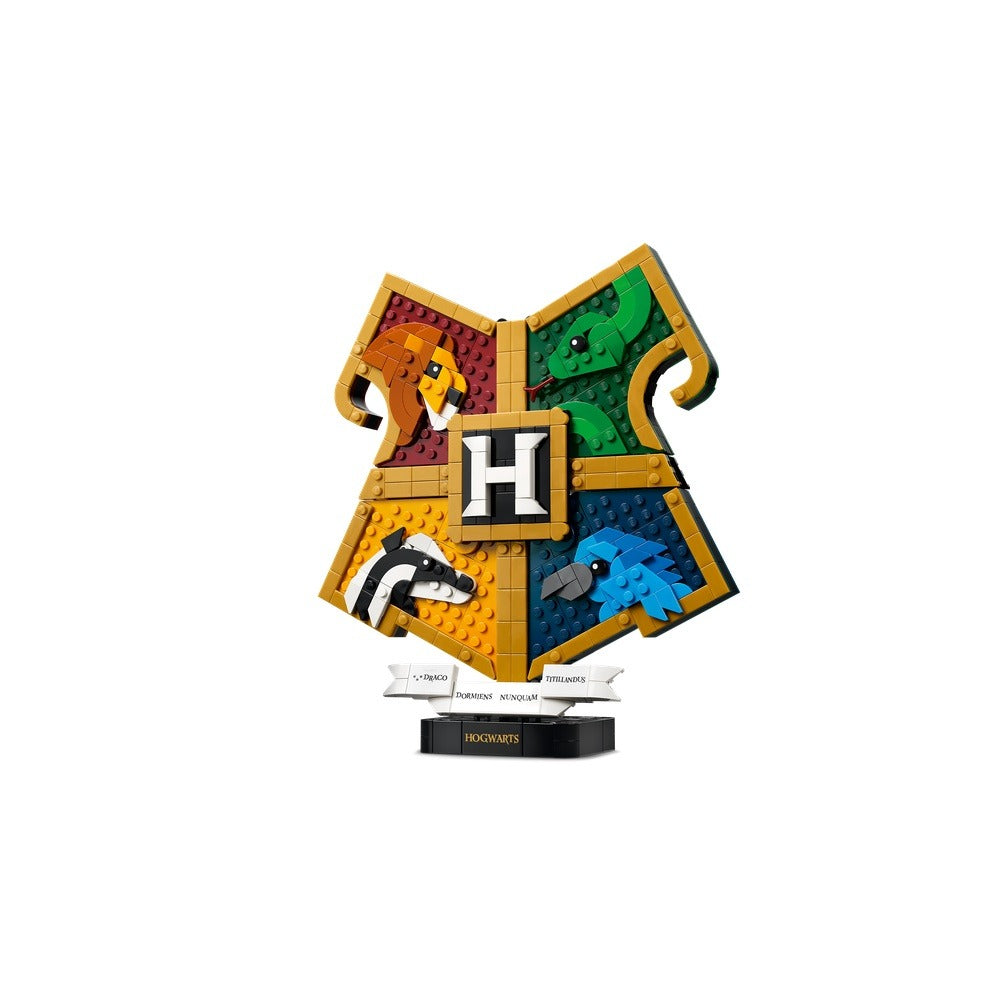 Lego harry potter - escudo de casa de hogwarts