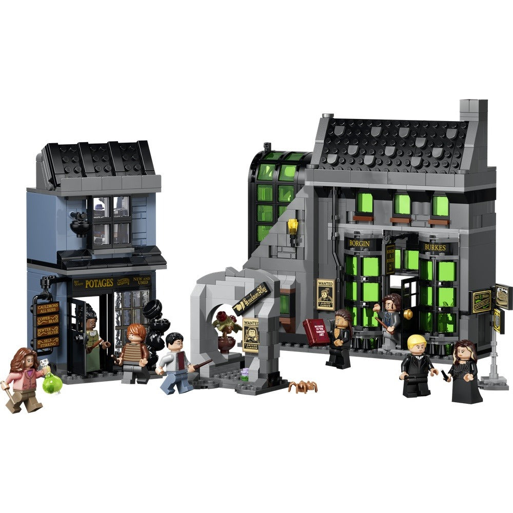 Lego harry potter - tiendas mágicas del callejón knockturn