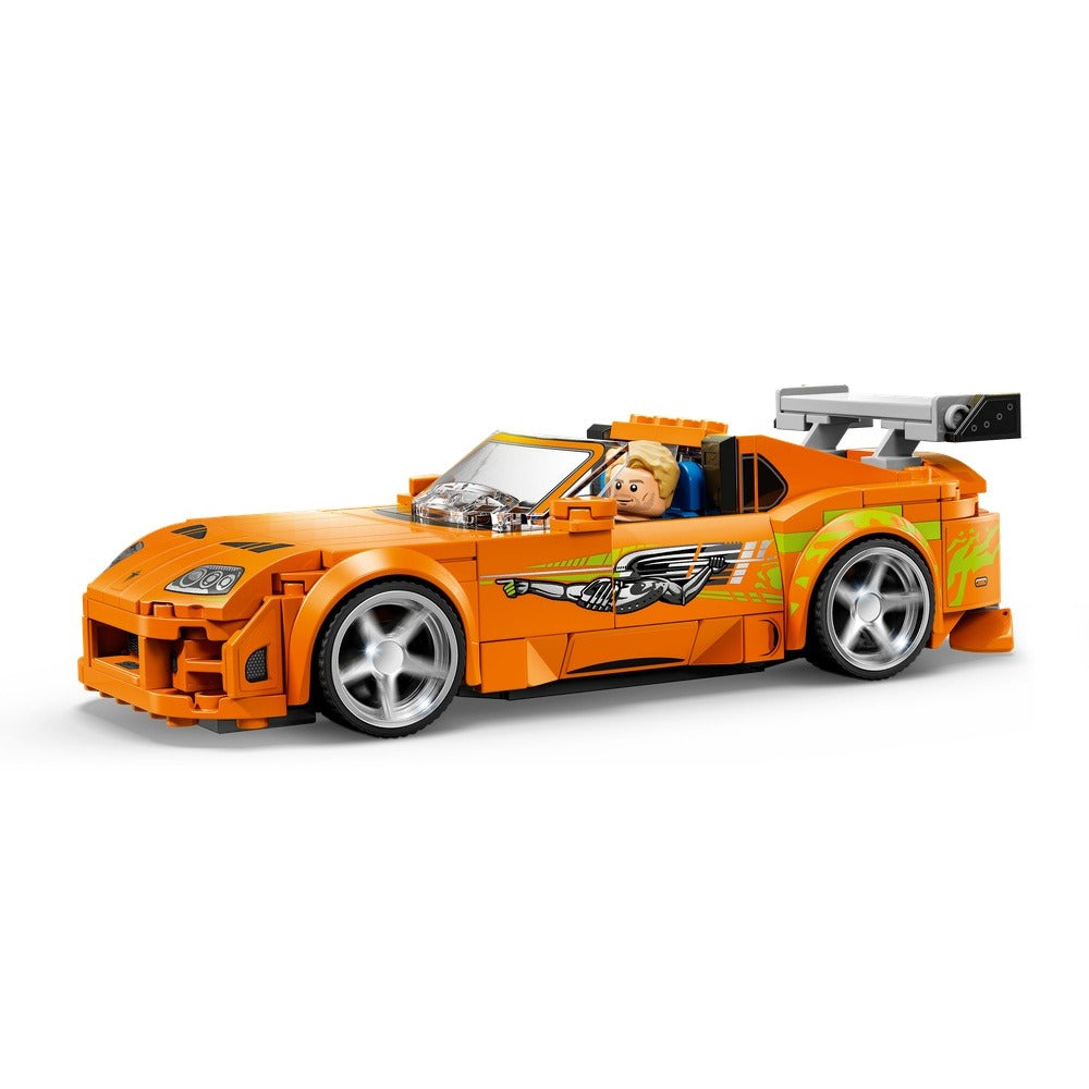 Lego speed champions - toyota supra mk4 de a todo gas
