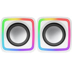 MARS GAMING Altavoces MSCUBE Premium 8W White
