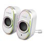 Spirit of Gamer Altavoz 2.0 FANATIC 500 RGB White