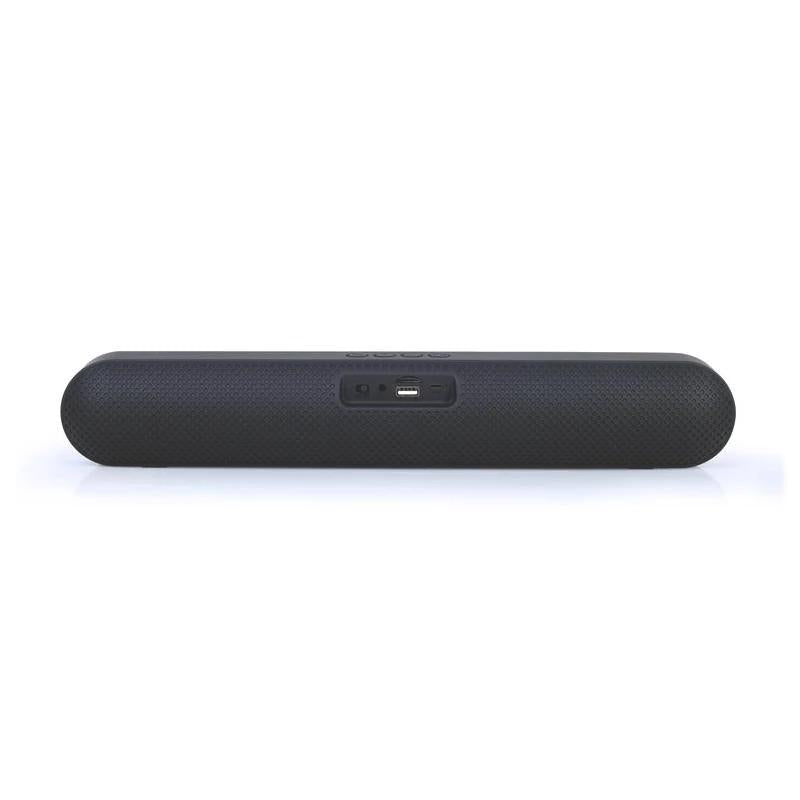 GEMBIRD Barra sonido Bluetooth luz led negra