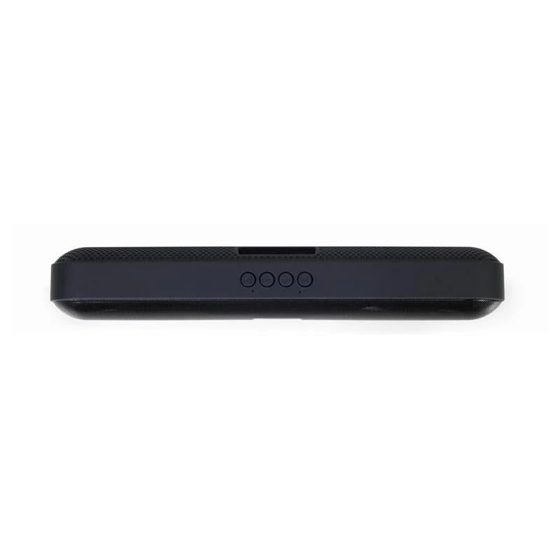 GEMBIRD Barra sonido Bluetooth luz led negra