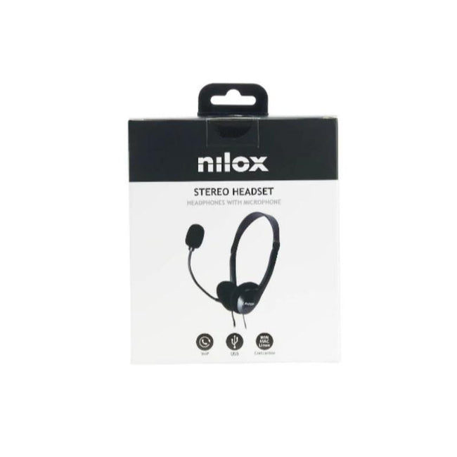 Nilox Auriculares con micrófono USB Main Image