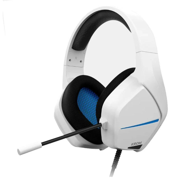 KROM KOPA MOVE AURICULAR GAMNG ESTEREO BLANCO AZUL Hover Image