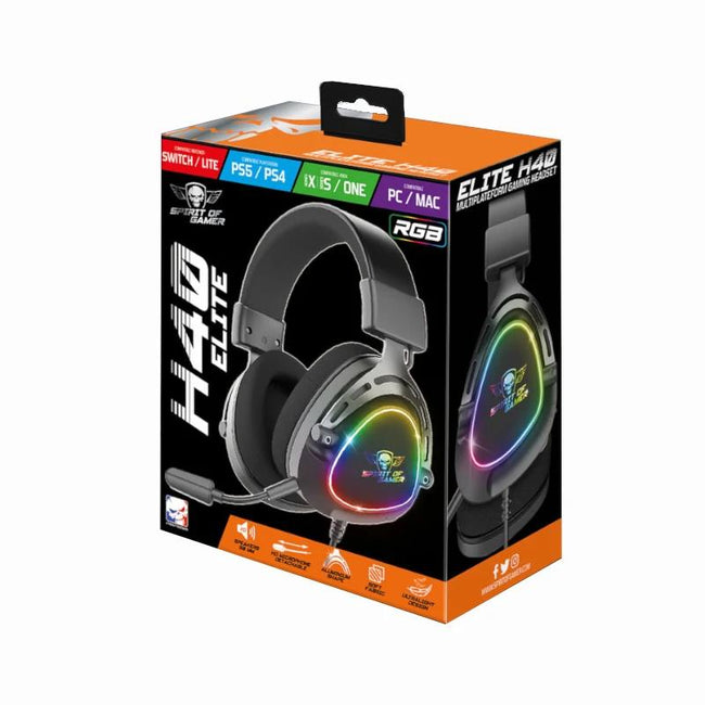 Spirit of Gamer Auriculares Elite H-40 Negro Main Image