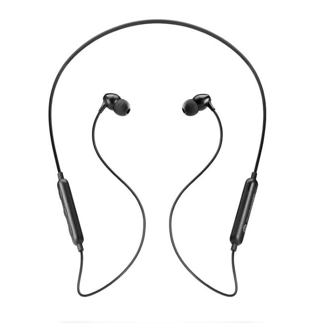 Motorola SP106 Black Sport Headphones Hover Image