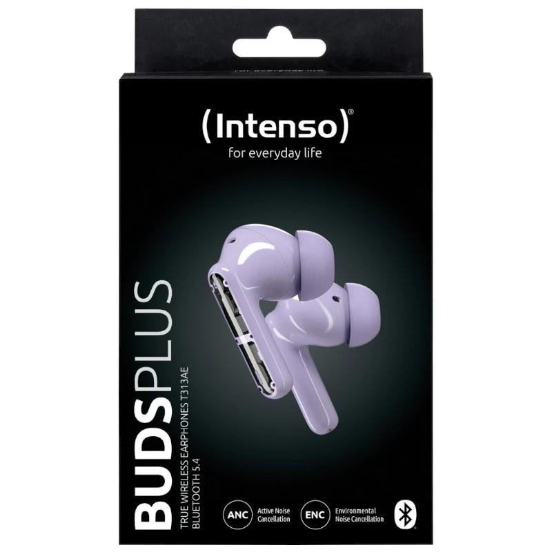 Intenso  Buds Plus Auriculares TWS ANC+ENC  lila
