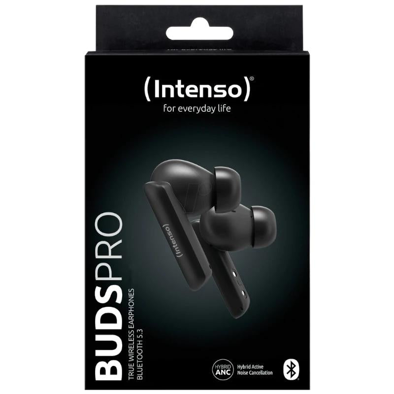 Intenso  Buds Pro Auriculares TWS H-ANC+ENC Negro