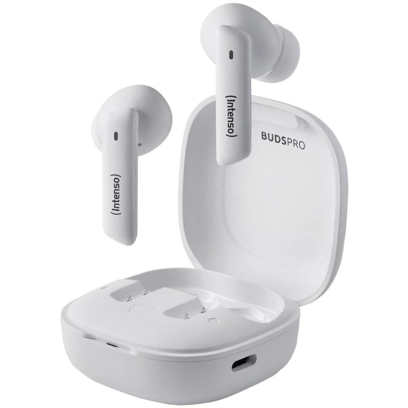 Intenso  Buds Pro Auriculares TWS H-ANC+ENC Blanc