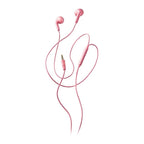 NGS Auricular Rosa Estéreo Cable JACK 3.5 Mm