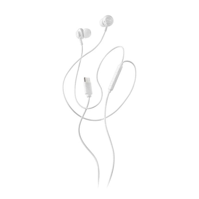 NGS Auricular Blanco Estéreo USB-C con cable Hover Image