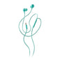 NGS Aricular Verde Estéreo Cable JACK 3.5 Mm