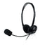 EWENT EW3568 Auricular USB+micrófono cable 2,1m