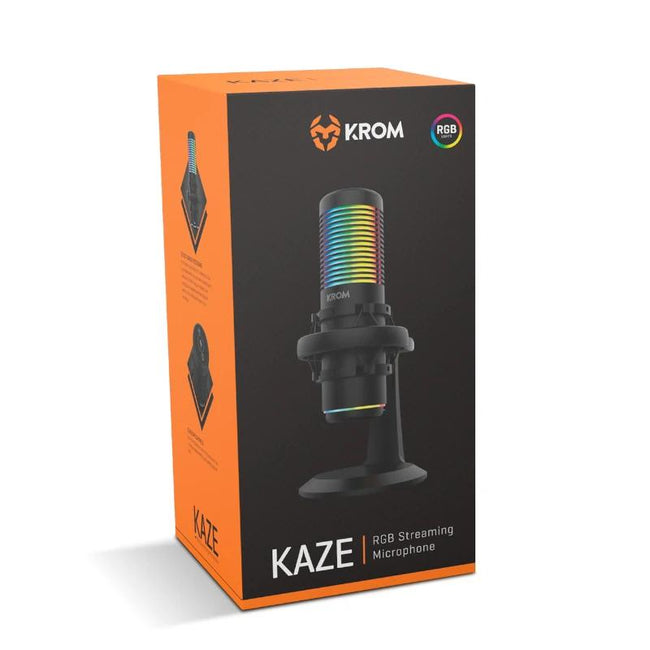 KROM Microfono KAZE Streaming Rgb Main Image