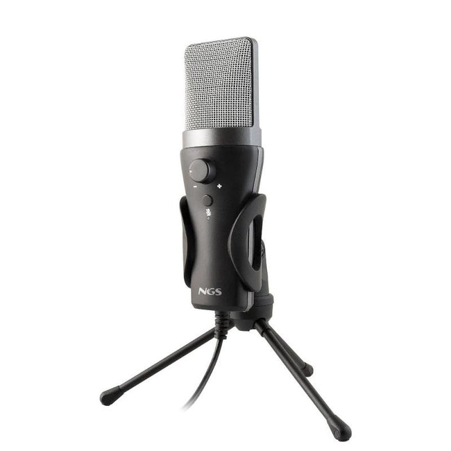 NGS Micrófono PC Usb con soporte tripode Hover Image