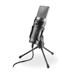 NGS Micrófono PC Usb con soporte tripode