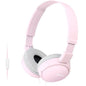 Auriculares Sony Mdrzx110app - Rosa - Pleglable - Microfono