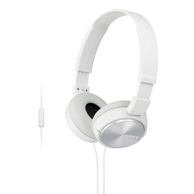 Auriculares Sony Mdrzx310apw Diadema Blanco Plegable - Microfono