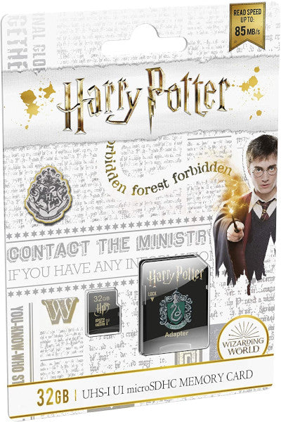 Emtec Micro Sdhc Card 32gb Harry Potter Slytherin + Adapter Hover Image