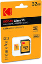 Kodak Class 10 Microsdhc 32gb + Adapter