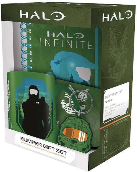 Megacaja Regalo Halo Infinite(incluye:libro Notas/mug/coaster & Keychain) Hover Image