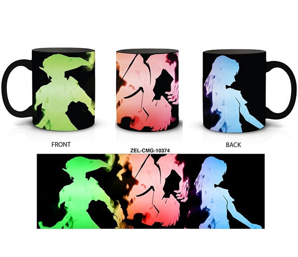 Taza The Legend Of Zelda Silhouettes (siluetas)
