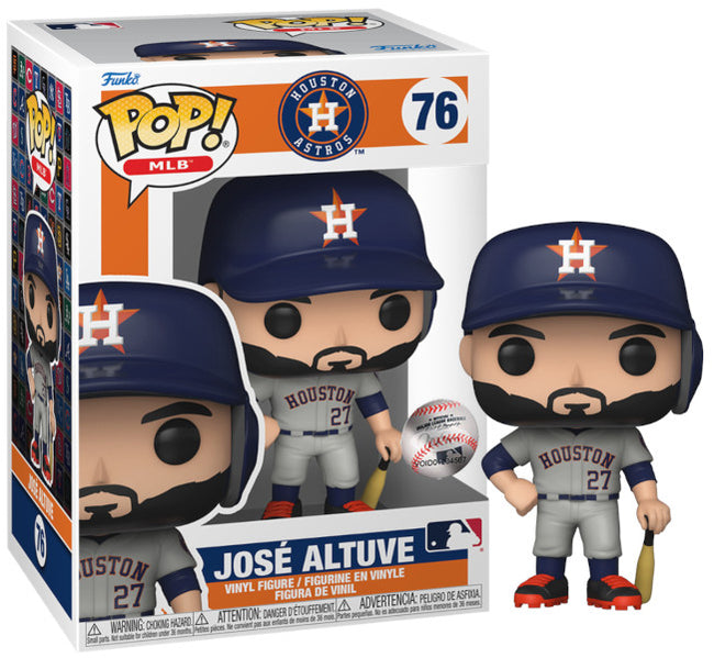 Figura Funko Pop! Mlb - Houston Astros: Jose Altuve (76) Hover Image