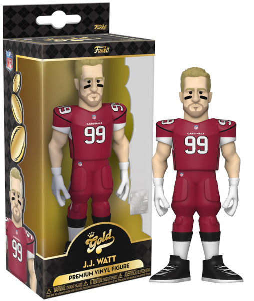 Figura Funko Pop! Gold 5" Nfl: Cardinals - Jj Watt (12 Cm)