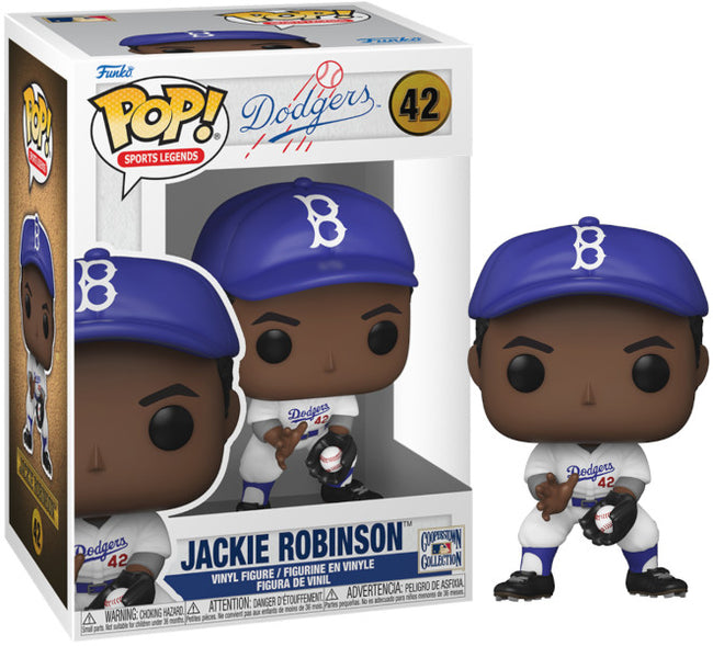 Figura Funko Pop! Sports Legends - Dodgers: Jackie Robinson (42) Hover Image